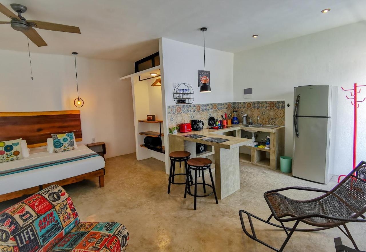 Les Suites Calle 2 By Galian Tulum Pueblo Buitenkant foto