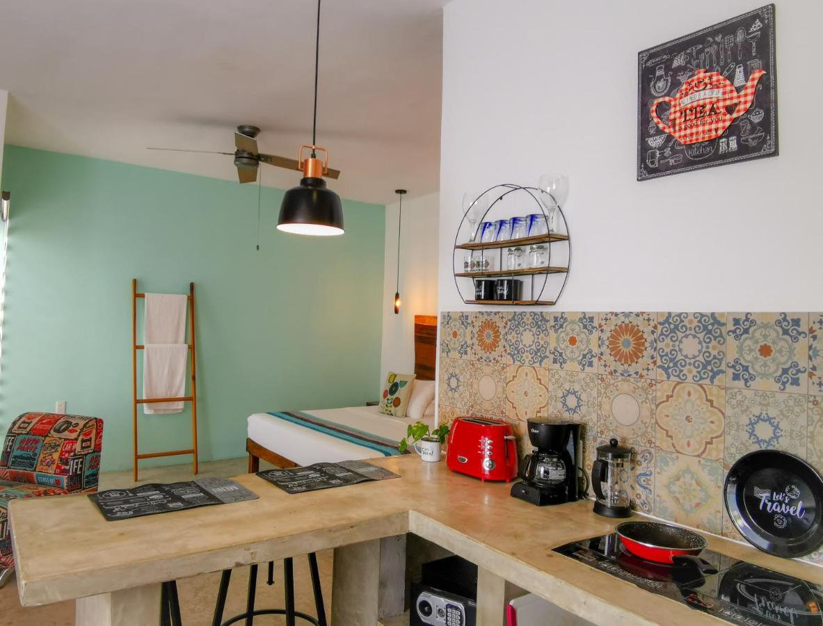 Les Suites Calle 2 By Galian Tulum Pueblo Buitenkant foto